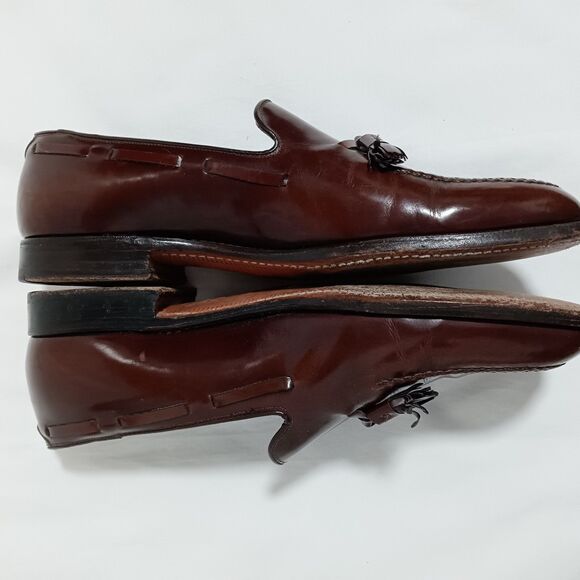Johnston & Murphy Crown Aristocraft  Brown 14538 Tassel Loafer Mens 12 main image 6